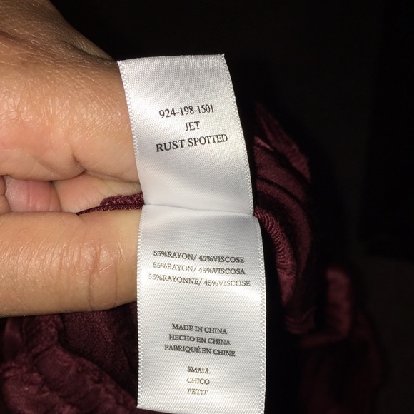 RAILS JET RUST SPOTTED PRINT JUMPSUIT SIZE SMALL - Picture 7 of 9